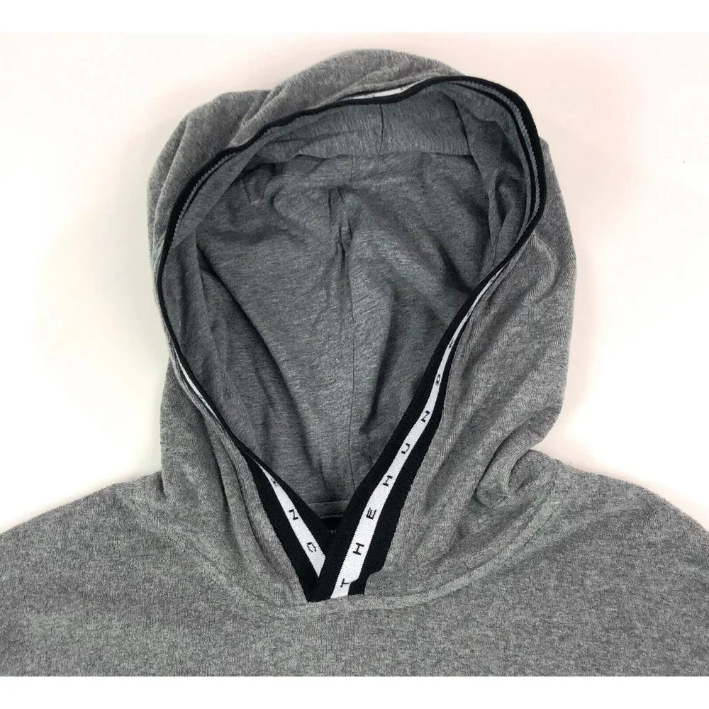 The Hundreds Marvin Mens Large Short Sleeve Hoodie Sweatshirt Gray Terry Cloth - Picture 5 of 12